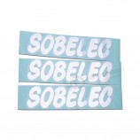 Custom Adhesive nickel labels,laptop sticker,metal logo