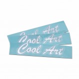 Latest Design Metal electroplating Foil Labels nickel sticker