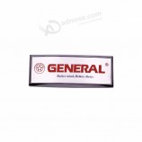 New design branded names and logos,abs chrome nameplate