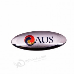 Plaque signalétique chromée ABS personnalisée auto-adhésive/Logo