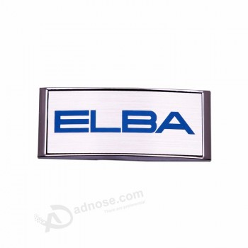 Embossed Multi Color 3M Strong Adhesive Nameplate self adhesive nameplates