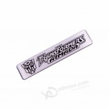 Targhetta metallica con logo laser ad alte prestazioni