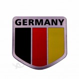 Logotipo de alumínio, etiqueta do carro, etiqueta de corte