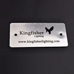 Aluminium-Firmenschild mit Firmenlogo aus Metall