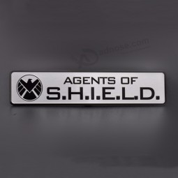 Placa de identificação de alumínio metal barato de alta qualidade