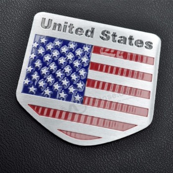 Promotional newest design flag shape lapel pin badge