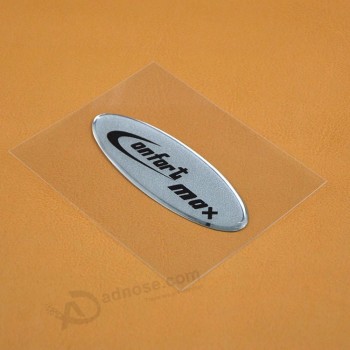 Adesivo adesivo de resina epóxi impressão de etiqueta personalizada