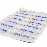 公司明确标志胶水晶3d环氧树脂贴纸树脂
