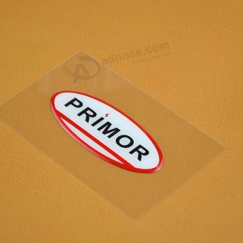Custom Waterproof Adhesive Round Adhesive Clear Epoxy Stickers