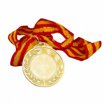 Medalha do vencedor do ouro do oem medalha do prêmio da medalha do branco