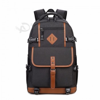 Fashion School Backpack Black Smell Proof Backpack