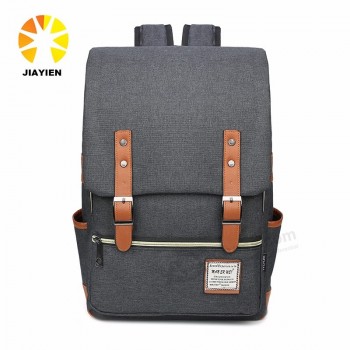 fashion business women laptop backpack with buckle
