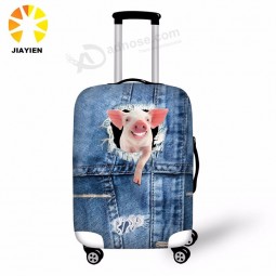 Fashionalカスタムスパンデックス荷物スーツケース保護カバー