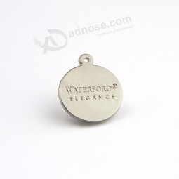 Quality LOGO Debossed Jewelry Metal Tags with Custom