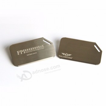 Personalized Stainless Steel Metal Luggage Tags