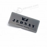 Stainless Steel Flat Metal Nameplates with 3M Self Adhesive