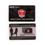 анти-кража RFID блокировка карты для защиты идентификационной карты