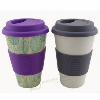 400Ml Durable Funny Travel Custom Bamboo Coffee Mug
