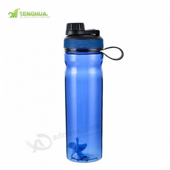 Botella de agua de plástico de gran capacidad y tres tamaños