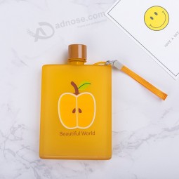 Non-toxic Cute BPA Free Flat Children Water Bottle