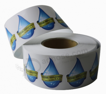 Rollos adhesivos de vinilo adhesivos de impresión de etiquetas a prueba de agua a prueba de agua