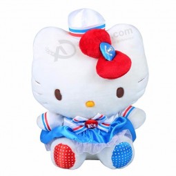Excellent quality christmas gift short pile kitty plush toy