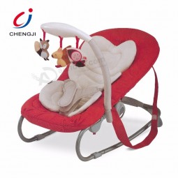 Non toxic material soft vibrating adjustable baby swing bouncer