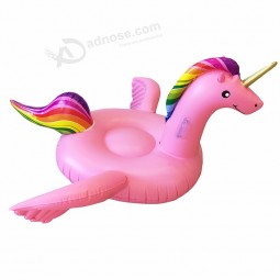 Fun inflatable pool unicorn raft float custom