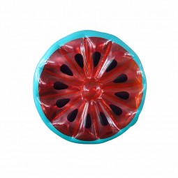 Colchoneta inflable flotante para piscina de sandia