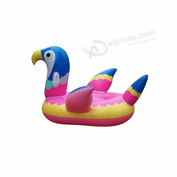 Gigantisch opblaasbaar zwembad speelgoed van de waterparkpapegaai