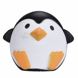 カワイイソフトスローライジング香りの愚かなpuの泡スキッシュペンギン