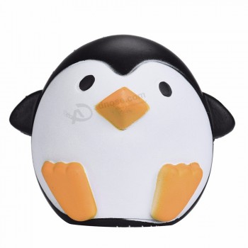 Kawaii suave crecimiento lento perfumado tonto pu espuma pingüino blando