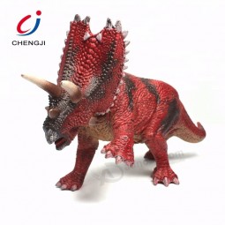 Wholesale plastic cartoon funny animal toy dinosaur model for kids
