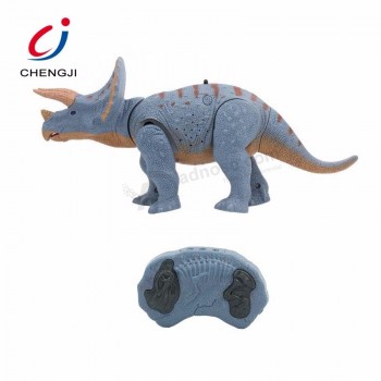 Infrared remote control walking dinosaur rc dinosaur toy with light