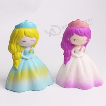 Nieuw pakket schattige pu squishy speelgoed geurende decompressie prinses speelgoed