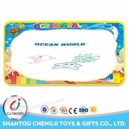 Painting writing doodle rug colorful water drawing mat with a pen