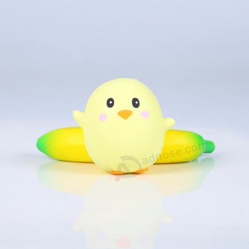 Anti-Stress kawaii squishy Spielzeug langsam steigender PU-Schaum squishy kleine Ente