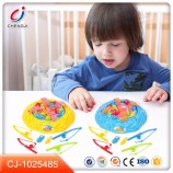 New product children rotate bath toy fishing game with music