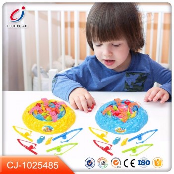 New product children rotate bath toy fishing game with music