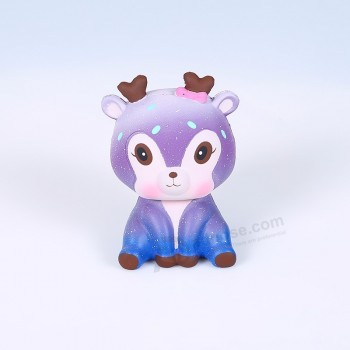 Kawaii 사용자 정의 squishy 동물 장난감 달콤한 향기로운 sika 사슴입니다