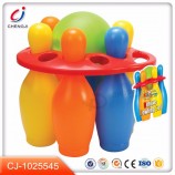 Colorful OEM plastic kids indoor outdoor sport bowling toy