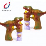 Novedad infantil plastico verano al aire libre no-Pistola de burbujas dinosaurio tóxico