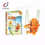 Hotsale al por mayor de plástico al aire libre 2018 mejor venta de niños swing set