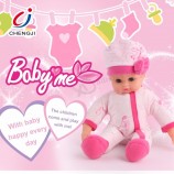 Eco-Vriendelijke baby speelgoed siliconen reborn poppen mooie 15 inch pop