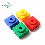 Bloques de construcción de plástico de inteligencia juguetes de plástico preescolar juguetes educativos