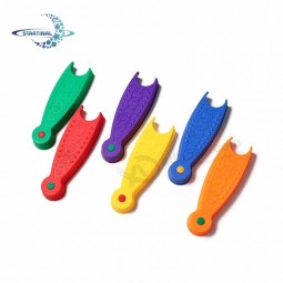 Kinder Gymnastik ausgleichender Plastikstein