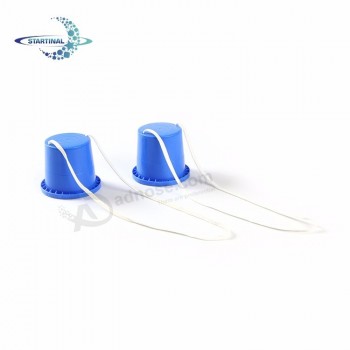 Plastic bucket children's balanced walking training stilts toys