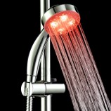Colorful 7-Color Changing No Battery LED Waterfall Shower Head
