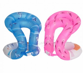 Inflatable Summer Wearable Swim Life Buoy PVC Swimming Learn Ring