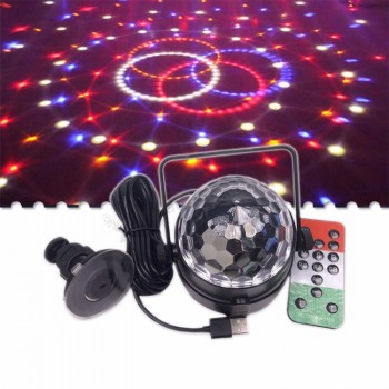 La luz laser del proyector de la bola cristalina llevó la luz de la Navidad del punto para la decoración de la Navidad